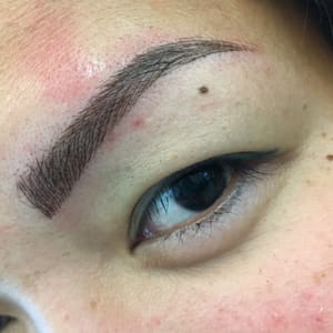 Eyebrow Tattoo result by Smart Set Salon and Spa in Chula Vista, CA