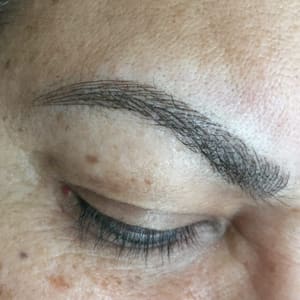 Eyebrow Tattoo result by Smart Set Salon and Spa in Chula Vista, CA