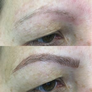 Eyebrow Tattoo result by Smart Set Salon and Spa in Chula Vista, CA