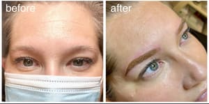Eyebrow Tattoo result by Smart Touch Skin Solutions Nashville in Nashville Davidson Metropolitan Government, TN