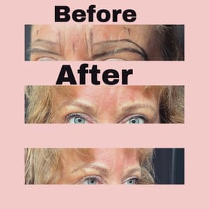Eyebrow Tattoo result by Smash Brows in Middlefield, CT