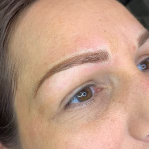 Eyebrow Tattoo result by Snow Queen Studios in Lowville, NY