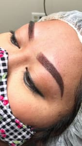 Eyebrow Tattoo result by Snowdrop Ink in La Crescent, MN