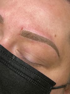 Eyebrow Tattoo result by Snowdrop Ink in Providence, UT