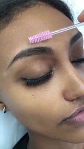 Eyebrow Tattoo result by Snown Microblading & Beauty Salon in Tucker, GA