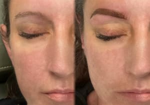 Eyebrow Tattoo result by So Aesthetic in New Britain, PA