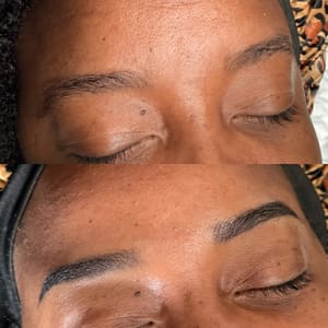 Eyebrow Tattoo result by So Dreemie Med Micro in Oklahoma City, OK