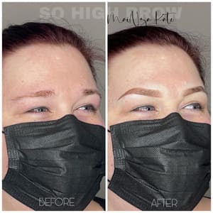 Eyebrow Tattoo result by So High Brow LLC in Madison, WI