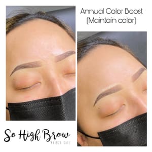 Eyebrow Tattoo result by So High Brow LLC in Madison, WI