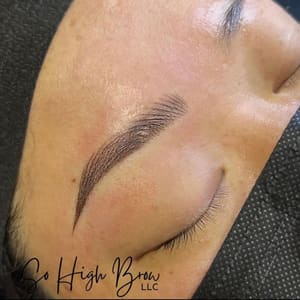 Eyebrow Tattoo result by So High Brow LLC in Madison, WI