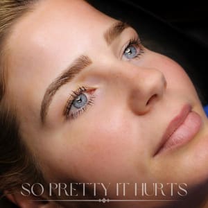 Eyebrow Tattoo result by So Pretty It Hurts Permanent Makeup Studio in Lexington, KY