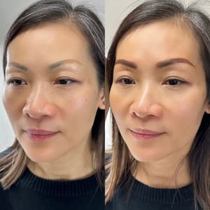 Eyebrow Tattoo result by Sofine PMU Studio in Spokane, WA