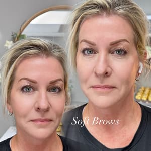 Eyebrow Tattoo result by Sofine PMU Studio in Spokane, WA
