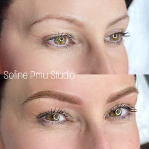 Eyebrow Tattoo result by Sofine PMU Studio in Spokane, WA