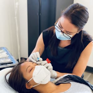 Eyebrow Tattoo result by Soft and Natural Aesthetics in Denver, CO
