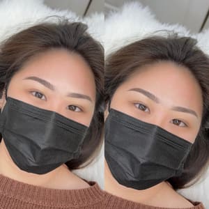 Eyebrow Tattoo result by Soft Beauty Brows in Elk Grove, CA