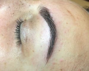 Eyebrow Tattoo result by Soft Strokes Permanent Makeup in Edmond, OK