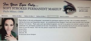 Eyebrow Tattoo result by Soft Strokes Permanent Makeup in Edmond, OK