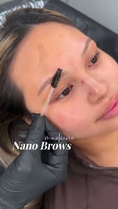 Eyebrow Tattoo result by Soft Strokes Studio Nano Brows in Addison, TX
