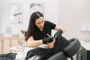 Eyebrow Tattoo result by Soft Strokes Studio Nano Brows in Addison, TX