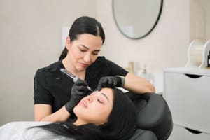Eyebrow Tattoo result by Soft Strokes Studio Nano Brows in Addison, TX