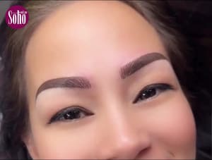 Eyebrow Tattoo result by Soho Nail Salon, Eyebrow Microblading and Hairstroke, Clearwater FL in Clearwater, FL