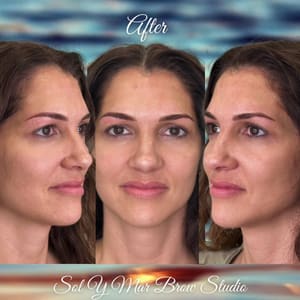 Eyebrow Tattoo result by Sol Y Mar Brow Studio in West Melbourne, FL