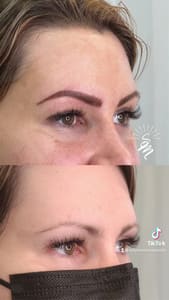 Eyebrow Tattoo result by Sol Y Mar Brow Studio in West Melbourne, FL