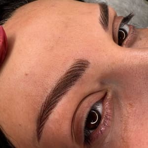 Eyebrow Tattoo result by Solange Beauty Salon & Ink – Permanent Makeup & Microblading in Torrance in Torrance, CA