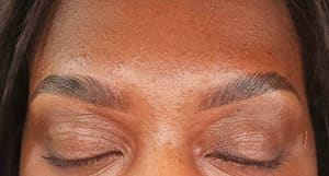 Eyebrow Tattoo result by Sole Aesthetics Atlanta in Marietta, GA