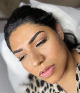 Eyebrow Tattoo result by Soleil Brows and Tattoos in Whittier, CA