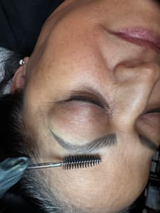 Eyebrow Tattoo result by Soleil Ink in Wilmington, NC