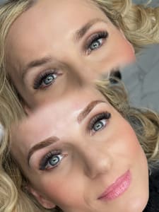 Eyebrow Tattoo result by SoloElite Microblading Studio in Lincoln, NE