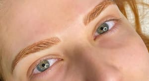 Eyebrow Tattoo result by SoloElite Microblading Studio in Lincoln, NE