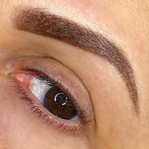 Eyebrow Tattoo result by Soluxe Aesthetics in Miramar, FL