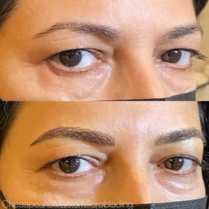 Eyebrow Tattoo result by Soma to Soul Enhancement Clinic in Annapolis, MD