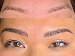 Eyebrow Tattoo result by Song’s Ink Stand in Knoxville, TN
