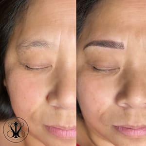 Eyebrow Tattoo result by Song’s Ink Stand in Knoxville, TN