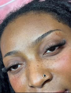 Eyebrow Tattoo result by Soo Beauty Bar in Arlington, TX