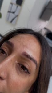 Eyebrow Tattoo result by Soo Beauty Bar in Arlington, TX