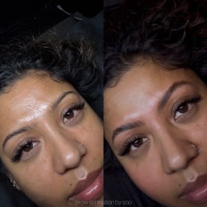 Eyebrow Tattoo result by Soo Beauty Bar in Arlington, TX