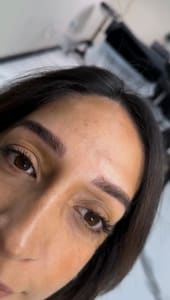 Eyebrow Tattoo result by Soo Beauty Bar in Arlington, TX