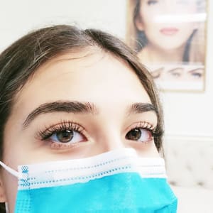 Eyebrow Tattoo result by SOO Lash( Xtreme Lashes Certified )/Feather Nano Brows/Eyeliner/Lips Tattoo/Keratin lash lift in Honolulu, HI