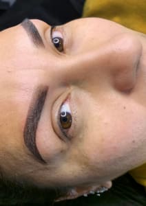 Eyebrow Tattoo result by Sophanto Studio Permanent Makeup in Spring, TX