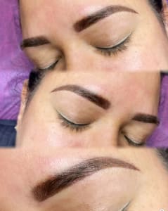 Eyebrow Tattoo result by Sophanto Studio Permanent Makeup in Spring, TX