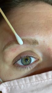 Eyebrow Tattoo result by Sophie Hard Brow Studio - Microblading, Powder, and Nano Brows in Austin, TX