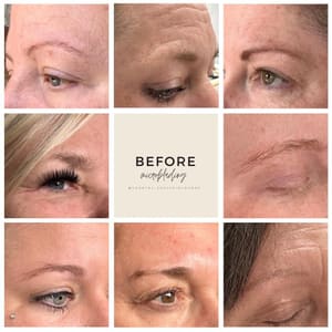 Eyebrow Tattoo result by soul + skin lounge in Vista, CA