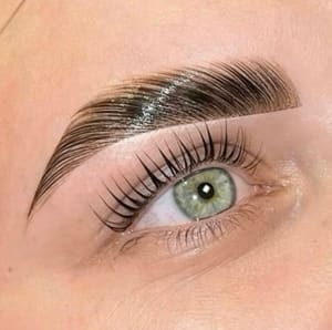 Eyebrow Tattoo result by Soulfull Lashes & Brows in Houston, TX