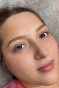 Eyebrow Tattoo result by Soulistic Boho Permanent Cosmetics And Ink LLC in Dewitt, AR