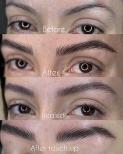 Eyebrow Tattoo result by Soulu in Edgewater, NJ